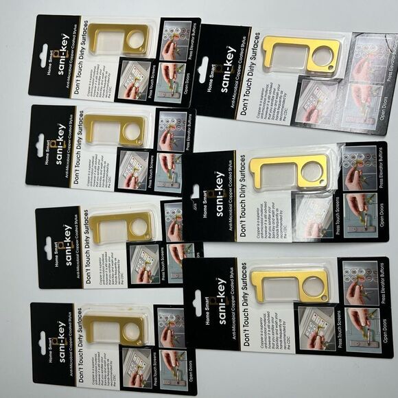 Bundle of 7 Sani-Keys NWT - Picture 3 of 6